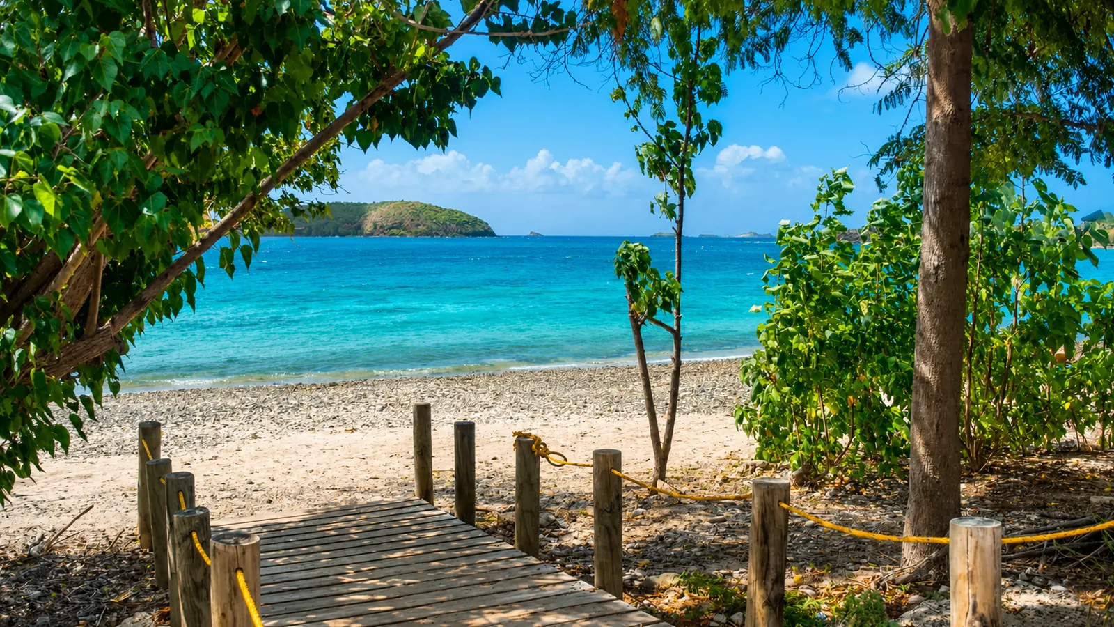 Tamarindo Beach in Culebra, Puerto Rico — A protected marine reserve known for gentle waters and frequent sea turtle sightings.