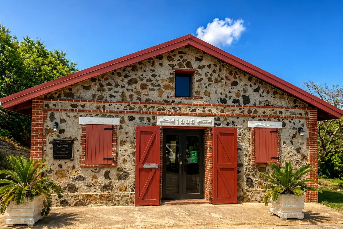 El Polvorín Museum, Culebra's historic 1905 stone building