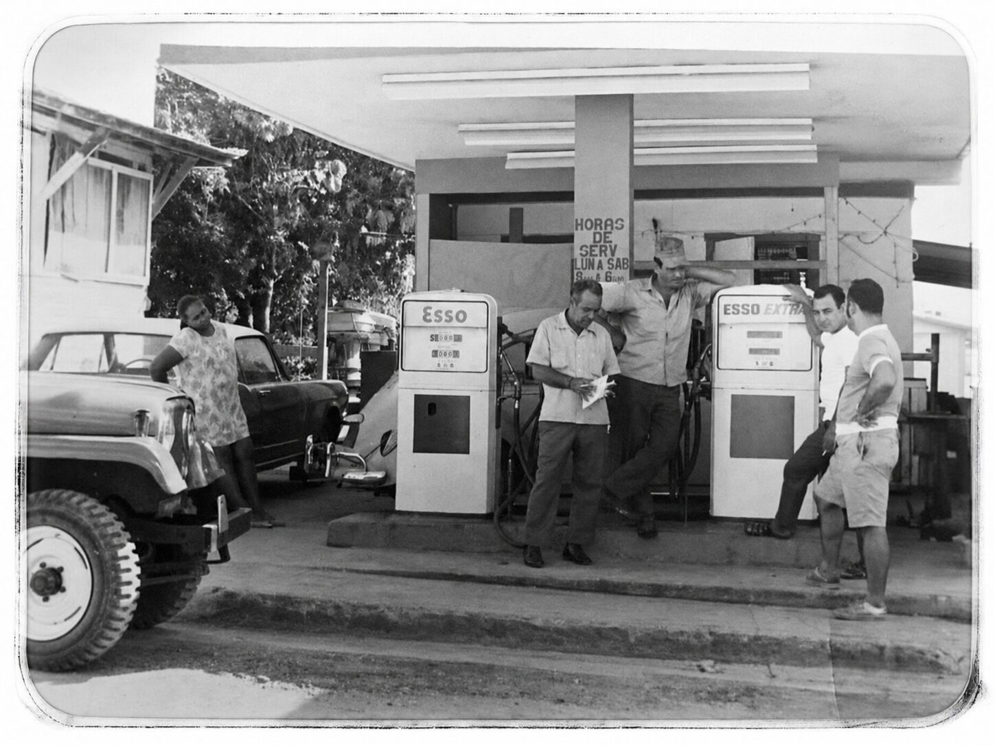 John Manuel Lloret’s gas station